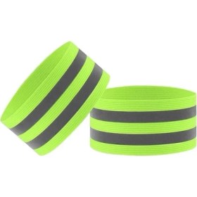 Resim Pearl Shop Yansıtıcılı Reflektörlü Kol ve Ayak Bandı, Reflektif Yüksek Görünürlüklü Reflektör Bant Emniyet Bilekliği Bisiklet, Yürüyüş, Motosiklet Sürme Veya Koşu Binicilik Için 2 Adet (Asorti) 