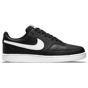 Resim Nike Court Vision Lo Nn Erkek Siyah Günlük Stil Ayakkabı Dh2987-0 