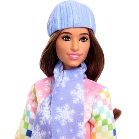 Resim Barbie Kariyer Bebekleri Snowboard Sporcusu JKF78 