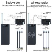 Resim Novahub 18650 Power Bank Kılıfı Lityum Piller İçin 16 Yuva Hızlı Şarj Sürümü Taşınabilir Tasarım Evrensel Uyumluluk Piller Dahil Değildir Beyaz BEYAZ 