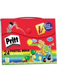 Resim 24 Renk Çantalı Pastel Boya 1048064 Karışık 