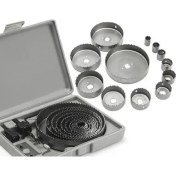 Resim Biotech 16 Parça Ağaç Ahşap Delme Alçıpan Seti Panç Seti Delik Testere Kartonpiyer Seti 