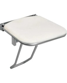 Resim Fixer365 Yaşlı Hasta Engelli Paslanmaz Üstü Plastik Duş Oturağı 