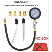 Resim Xiyu Shop Kutu Stili Olmadan Yeni Psi Benzinli Motor Sıkıştırma Test Cihazı Oto Benzinli Gaz Motor Silindiri Otomobil Basınç Göstergesi Test Cihazı Otomotiv Testi (Yurt Dışından) 