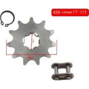 Resim Hightower Kayo Bse Ssr Sdg 428 17mm 11 Diş Zincir Bağlantılı Motor Dişlisi 