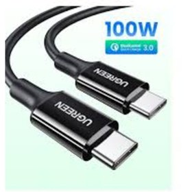 Resim Ugreen Usb-c 2.0 Şarj Kablosu 100w 1m - Siyah 80371 1M 