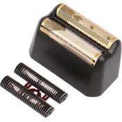 Resim Wahl 8164 Tıraş Alınan Kıç Folyo Kesici 8164 Tıraş Alir Bıçak Folyo Başkanı Erkek Jilet Elektrik Tıraş Kafası, Siyah-Gold (Yurt Dışından) 