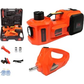 Resim Elektrikli Araba Krikosu, 5 Ton, 12 V, Hidrolik Kriko Seti, Elektrikli Anahtarlı (135 – 530 Mm), Araba Kaldırma Krikosu, Araba Suv Sedan, Mpv, Kamyon, Pikap, Lastik Değiştirme 