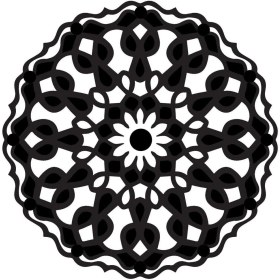 Resim Çiçek Deseni (Oto-Motor-Laptop-Duvar-Dekor) (Tip 9) 30 x 30 cm 