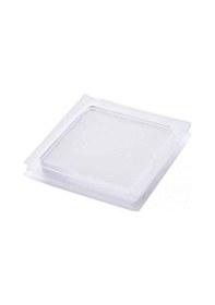 Resim 4 Adet Silikon Şeffaf Koltuk Mobilya Masa Beyaz Eşya Koruyucu Ped 