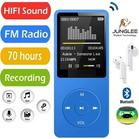 Resim Tastech 8GB HAFIZA KARTLI BLUETOOTHLU MP3 ÇALAR FM RADİO DAHİLİ HOPARLÖR EKRANLI MÜZİK ÇALAR 