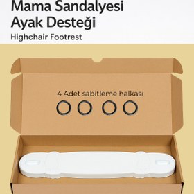 Resim DYZSTAR 15 Modele Uyumlu Mama Sandalyesi Ayak Koyma Dayama Desteği. 