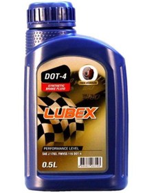 Resim Lubex Dot 4 0.5 Lt Hidrolik Fren Yağı 