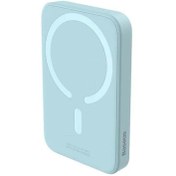 Resim Baseus Magnetic Mini Air Kablosuz Hızlı Şarj Powerbank 6.000 mAh 20W - Mavi 