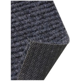 Resim Bordo Çelik Halı, Yolluk, Lastik Tabanlı, 1x17 Metre, Kaydırmaz Bordo 