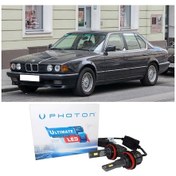 Resim Bmw E32 Led Xenon Kısa Far Ampulü H1 Ultimate Yeni Seri Beyaz 