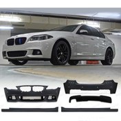 Resim X POWER TUNİNG Bmw F10 2012-5.seri Uyumlu Boyasız Plastik M Tech Body Kit 