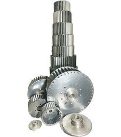 Resim Çap 280 Boy 90 Delik 24 Mm Sol Yön Radyal Fan Pervanesi 