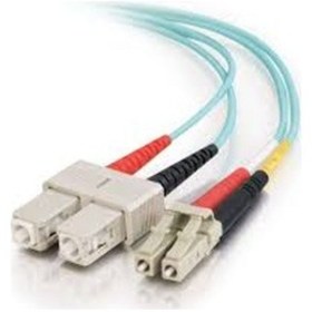 Resim Fiber Optik Patch Kablo Lc-Sc Mm 50/125 Om3 5 Metre 