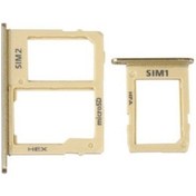 Resim Kdr Samsung Uyumlu Galaxy A600 A6 2018 Sim Kart Kapağı Tepsisi Gold 