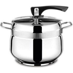 Resim Cooker Ckr912 Lara Düdüklü Tencere 8 Lt Gümüş 