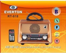 Resim RT-818 Bluetooth-USB-SD-FM Nostaljik Radyo Everton