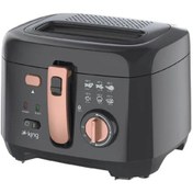 Resim King KF36 2.5 L Yağlı Lüks Fritöz 