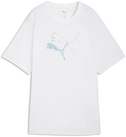 Resim Evostripe Graphic Kadın Beyaz Günlük Stil T-Shirt 69189602 