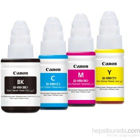 Resim Canon Pıxma G3400 Orijinal Kırmızı Yazıcı Mürekkep Kartuş 