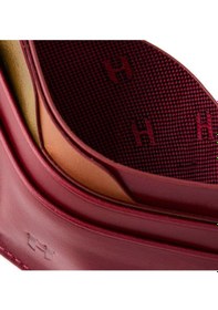 Resim Helmbrook London Elton Erkek Bordo Plus Color Deri İnce Tasarım Çok Bölmeli Rfid Korumalı Kartlık Bordo 