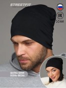 Resim Streetfıt Erkek Bere, Sonbahar-ilkbahar Örme 73209896 Siyah 