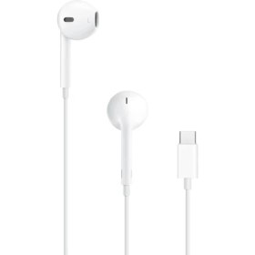 Resim Kulaklık, Apple ve Samsung ile Uyumlu Earpods Mikrofonlu Kablolu Stereo Type-C Kulaklık Torima TC04, Beyaz 