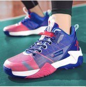 Resim Snapbuy Gençler Ve Öğrenciler Için Basketbol Ayakkabıları, Beton Zemin Antrenmanları Için Dekolteli Spor Ayakkabılar Alpine - Statikmavi 