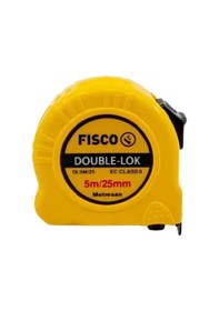 Resim Fisco 5x25 Çelik Metre Double-lok 
