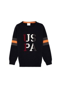 Resim U.s. Polo Assn. Erkek Çocuk Lacivert Kazak /triko 50317165-vr033 Lacıvert 