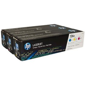 Resim HP 126A Mavi Kırmızı Sarı 3' Lü Toner 