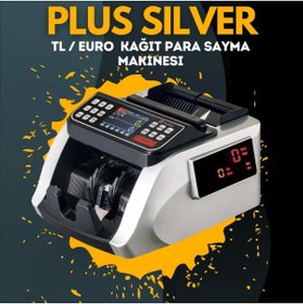 Resim Store Karaağaç Elektronik Plus Silver Tl-Euro Para Sayma Makinesi 