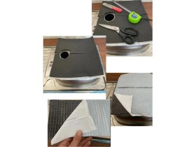 Resim Kl Home Şangurtu Tungurtu Lavabonuza Sesleri Keser -Lavabo Altına Ses Kesici Yalıtım Levha 30X15CM= 2 Adet 