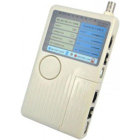 Resim Kablo Test Cihazı Rj11 Rj45 Usb Bnc Lan Ağ Kablosu Test Cihazı 
