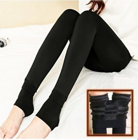 Resim Bonbonetti Içi Peluş Taytkarışık L/Xl Siyah 