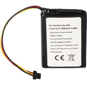 Resim Accucell Tomtom Go 600, Li-ion, 3.7v, 1200mah, 4.4wh Için Uygun Pil 
