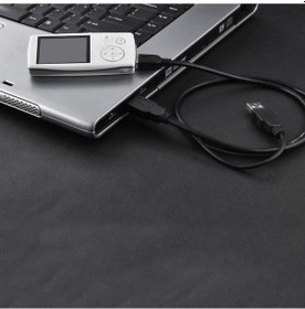 Resim Taşınabilir Diskler Için Usb Y Kablosu 2 Usb - Mini Usb 5-Pin 