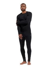 Resim Odlo Odlo Active Warm Bl Bottom Long Erkek Siyah İçlik Alt 6000 Siyah 