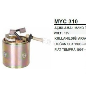 Resim Dodo GÖVDELİ YASTIK 12V FIAT DKŞ DOĞAN SLX 98-> / TEMPRA MAKO TİPİ 