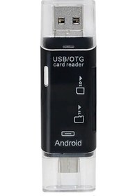Resim Valkyrie Otg Type C & Micro Usb & Usb 3İn1 Kart Okuyucu Usb2.0 