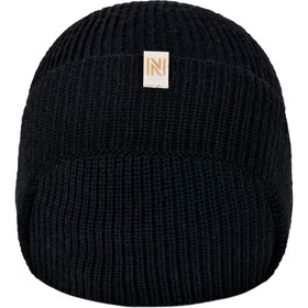 Resim NORWICK %70 Merino Yünü Çocuk Beresi Siyah - Standart 