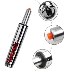 Resim Tarkomix Ofis Koltuğu Amortisörü Büro Koltuğu Amortisörü Bilgisayar Koltuğu Amortisörü 100 Lük Krom Piston 