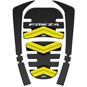 Resim Gogo Tank Pad 010 Siyah Sarı Desenli Honda Forza 2021-2024 