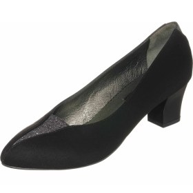 Resim Costo Shoes KDR1019 Siyah Süet Büyük Numara Kadın Ayakkabısı Rahat Geniş Kalıp Yeni Sezon 