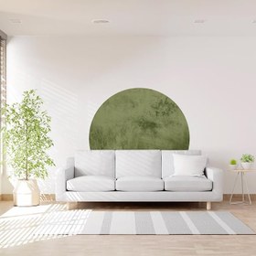 Resim Kemer Duvar Çıkartmaları, Boho Duvar Çıkartmaları Kız Çocuk Yatak Odası Çocuk Odası Oturma Odası Soyut Modern Dekor (100 ÇAP) 